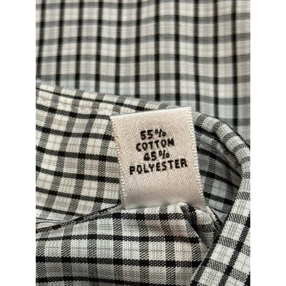 Van Heusen Checked Multicolor Shirt Size 18 34/35 Wrinkle Free Regular Fit NWT - Picture 12 of 15